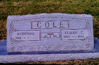 Katherine & Claude Cole